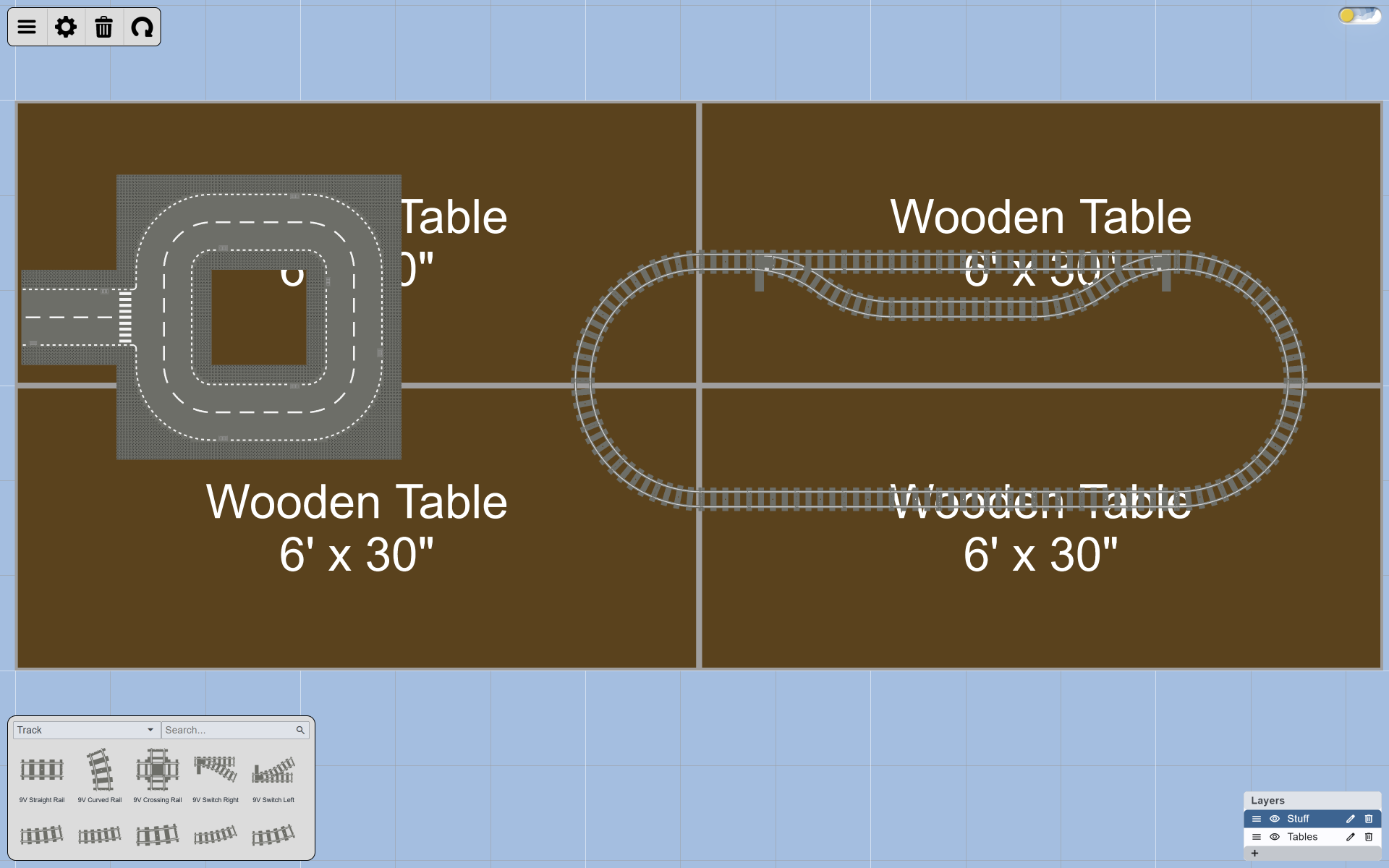 Organize with layers